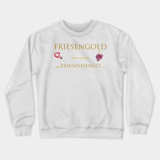 Friesengold Friesian stallion Crewneck Sweatshirt